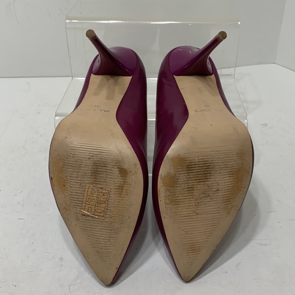 Purple Aldo pumps pointed toe 4 inch - Picture 6 of 15
